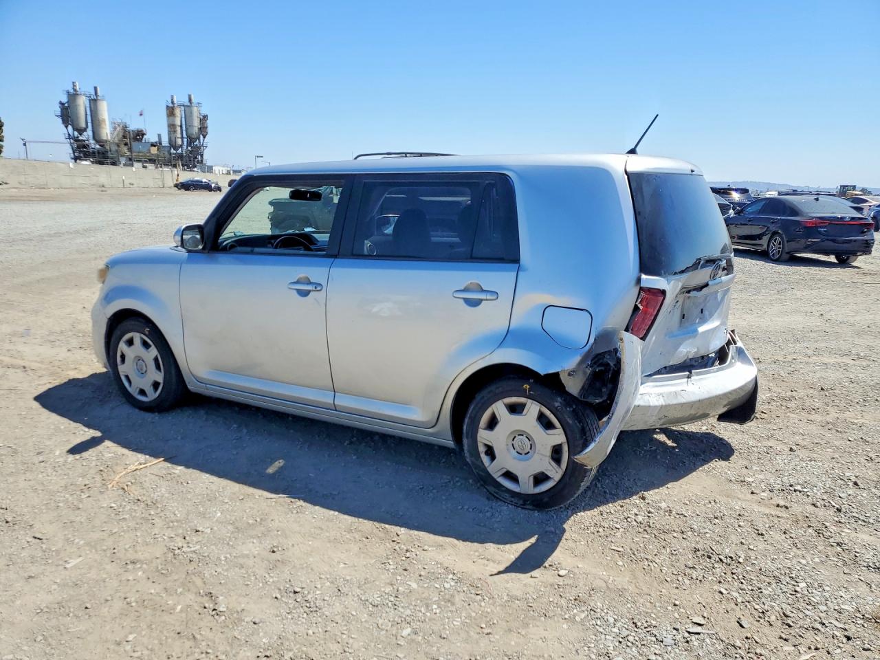 2008 Toyota Scion Xb Silver vin: JTLKE50E881005427
