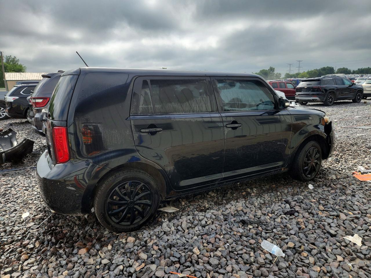2008 Toyota Scion Xb Black vin: JTLKE50E881030795