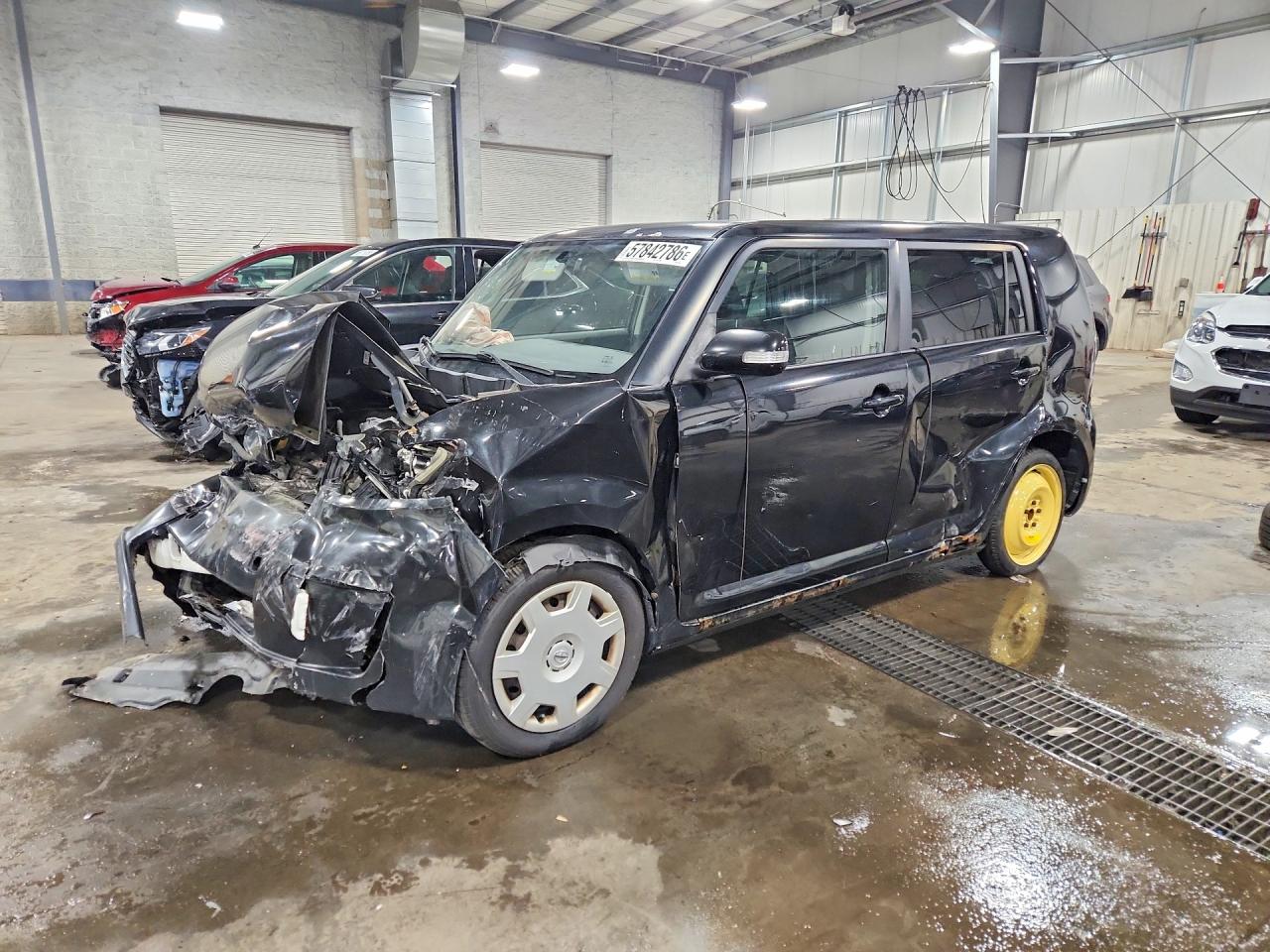 2009 Toyota Scion Xb Gray vin: JTLKE50E891069307