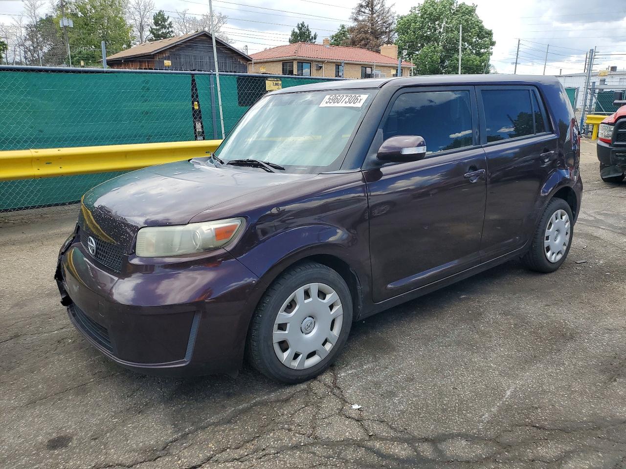 2009 Toyota Scion Xb Burgundy vin: JTLKE50E891090335
