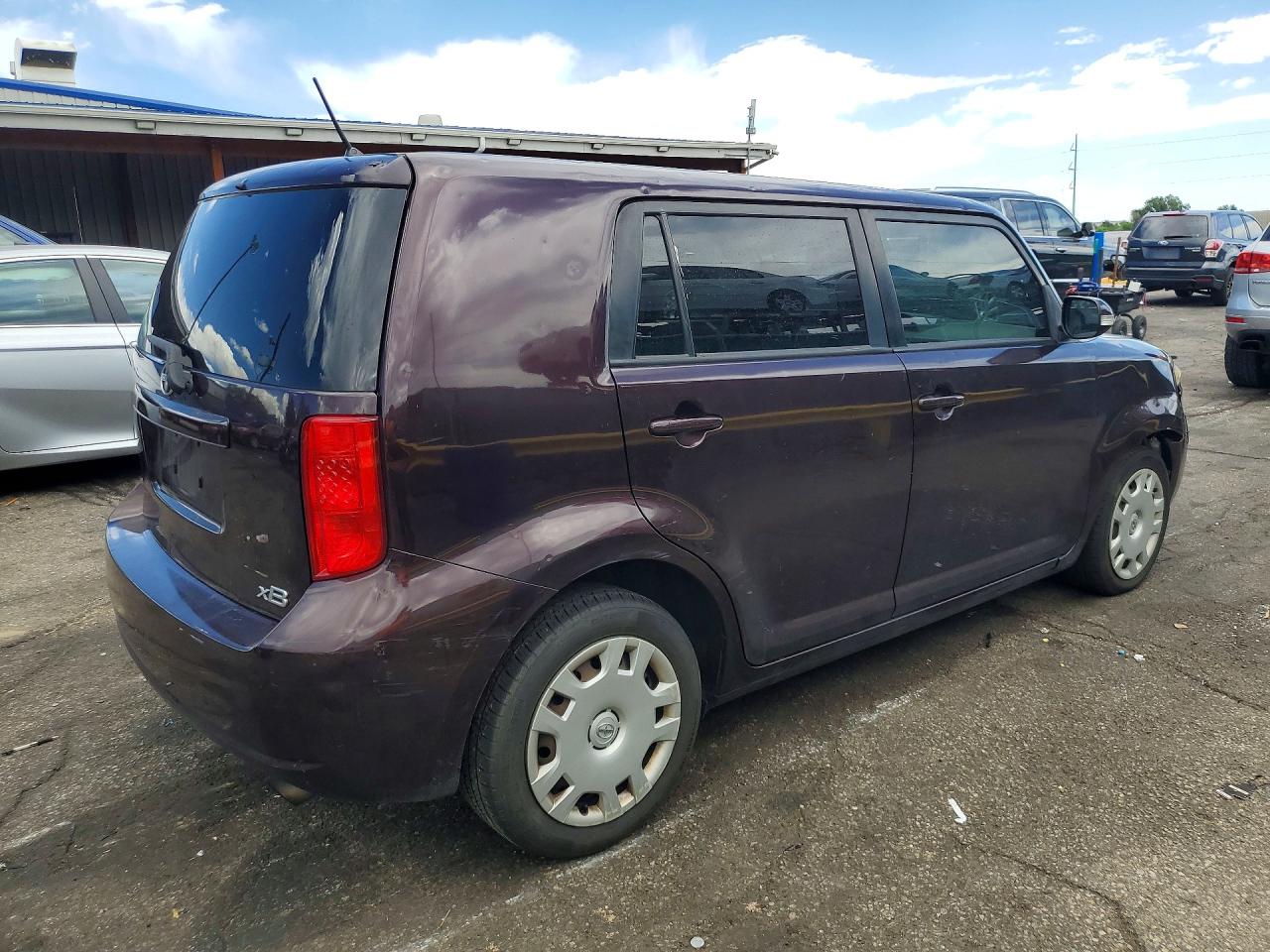 2009 Toyota Scion Xb Burgundy vin: JTLKE50E891090335