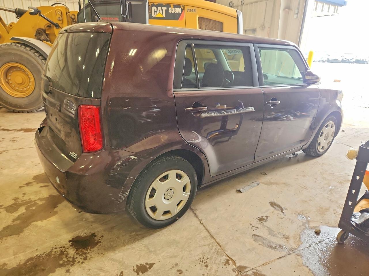 2009 Toyota Scion Xb Purple vin: JTLKE50E991076668