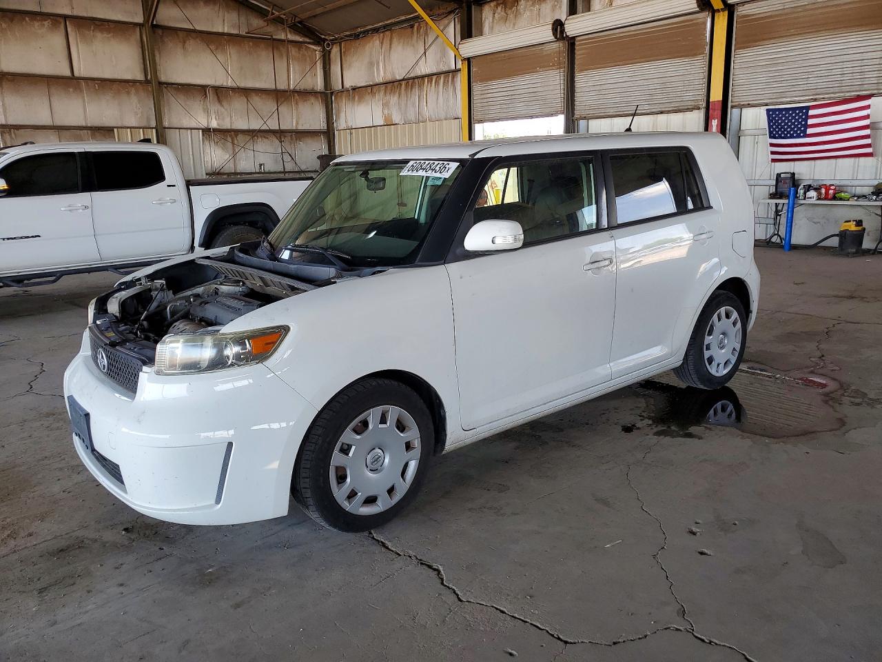 2009 Toyota Scion Xb White vin: JTLKE50E991085662