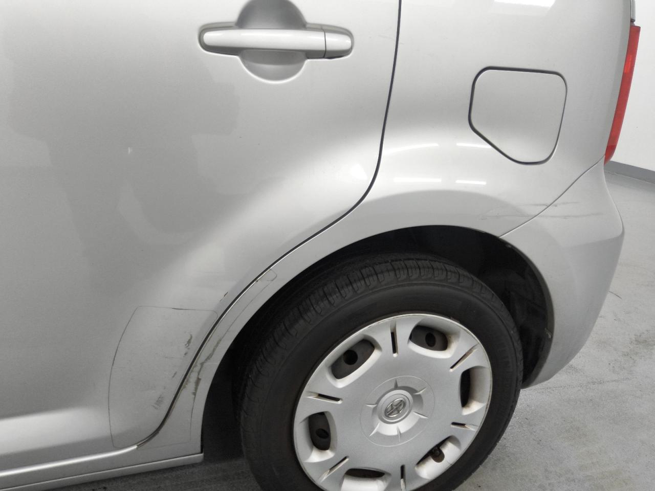 2008 Toyota Scion Xb Silver vin: JTLKE50EX81016963 Damage: Left Qtr Panel, Dent(S) W/ Paint Dmg, 1 To 2 Inches