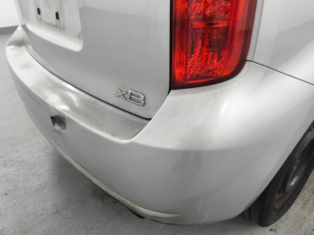 2008 Toyota Scion Xb Silver vin: JTLKE50EX81016963 Damage: Rear Bumper, Cracked, 3 To 4 Inches