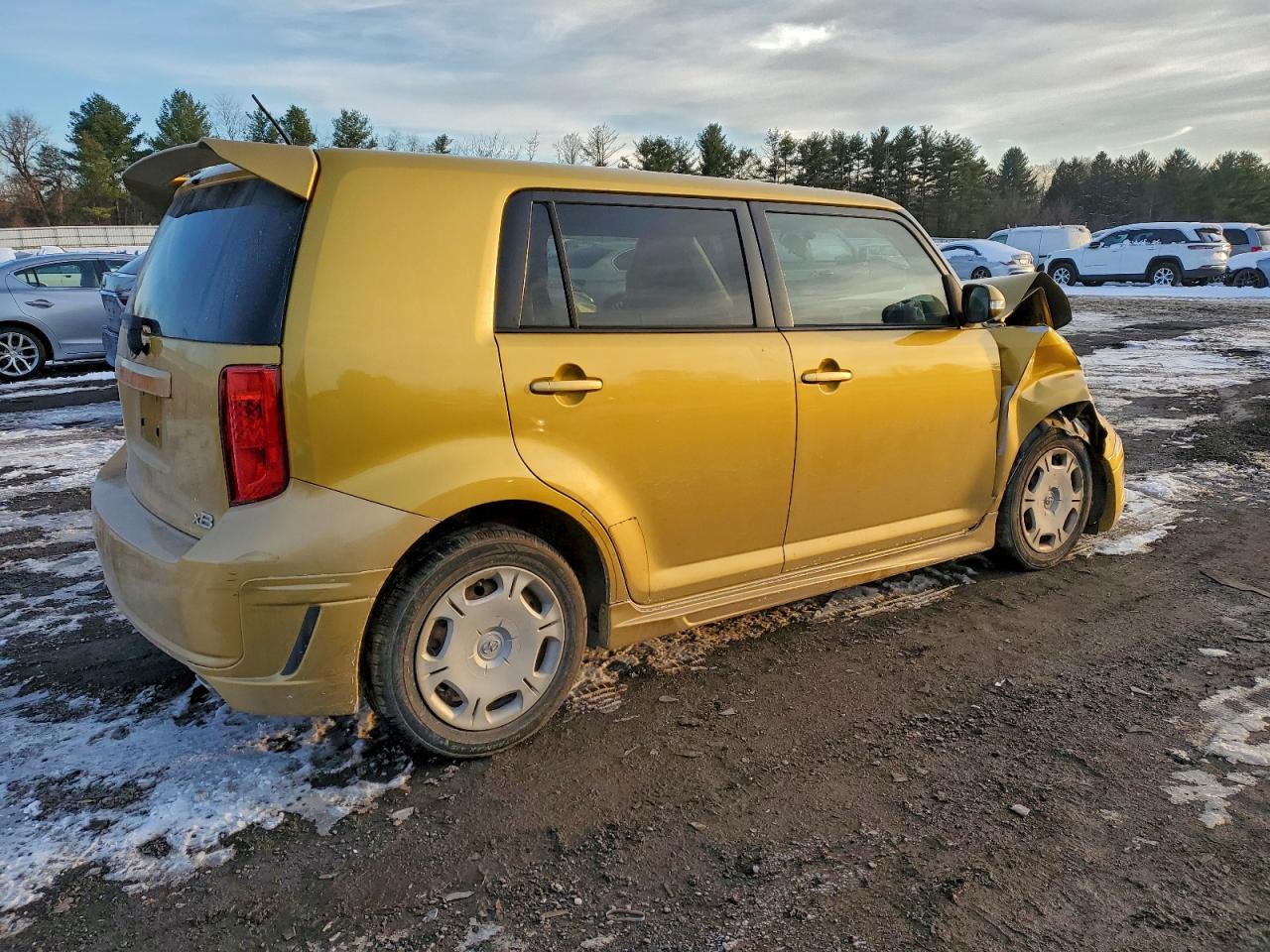 2008 Toyota Scion Xb Золотой vin: JTLKE50EX81056606