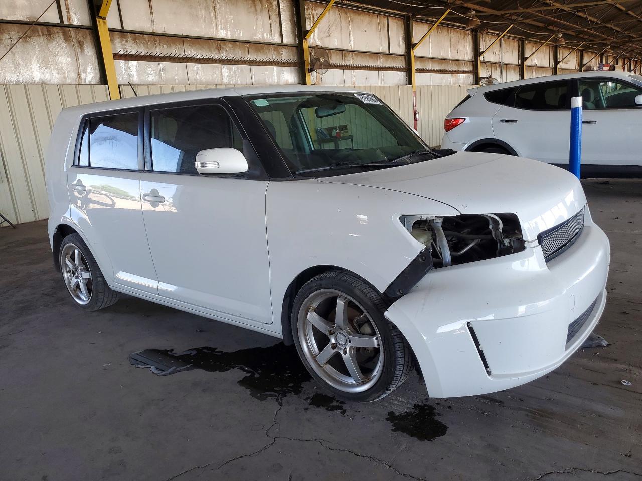2009 Toyota Scion Xb White vin: JTLKE50EX91063170