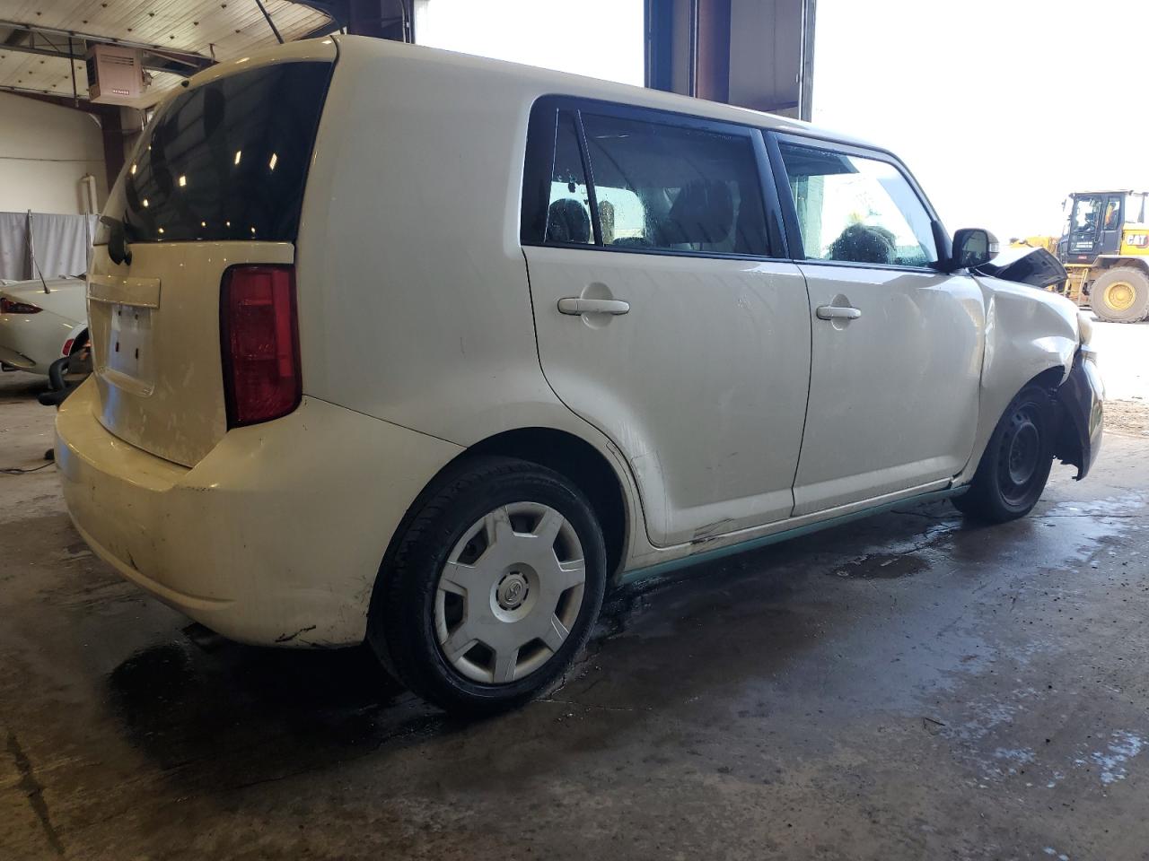 2009 Toyota Scion Xb White vin: JTLKE50EX91076436