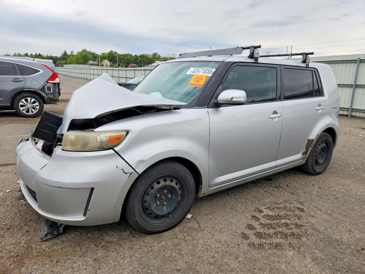 2009 Toyota Scion Xb Серебряный vin: JTLKE50EX91087937