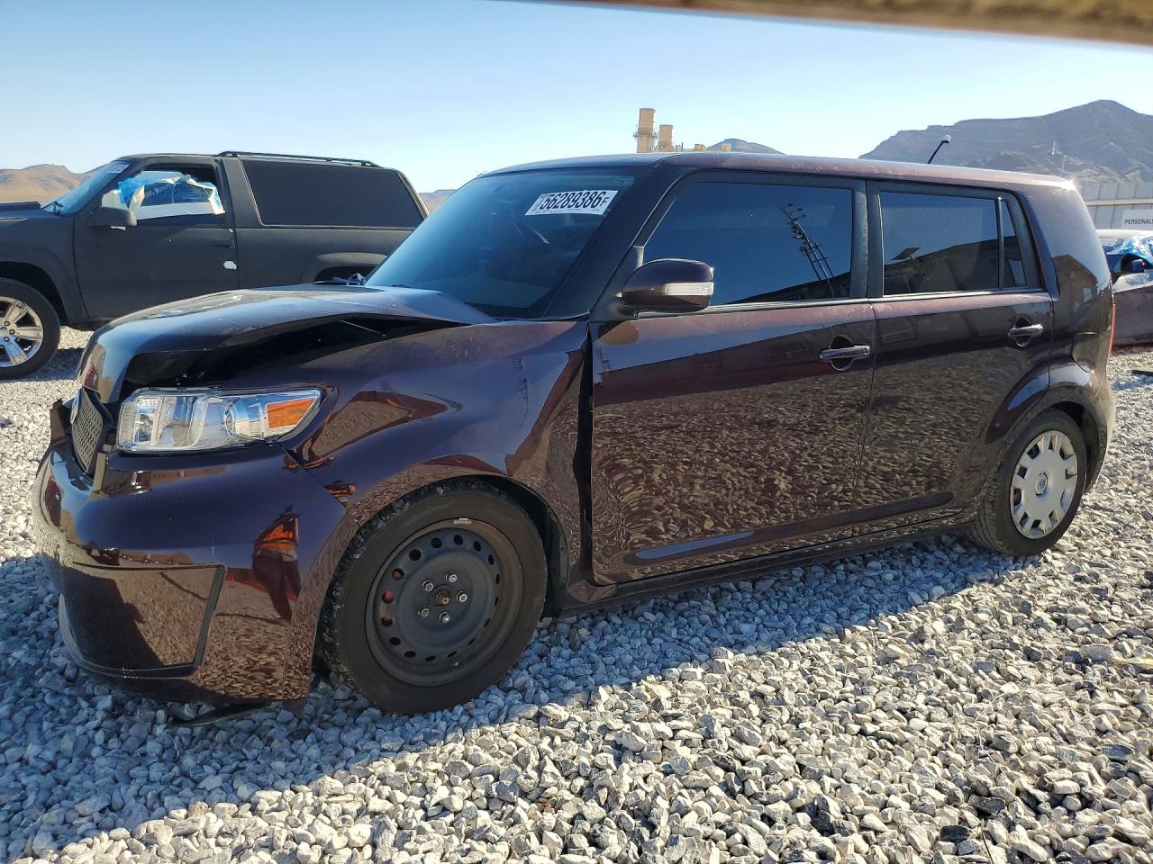 2009 Toyota Scion Xb Burgundy vin: JTLKE50EX91088618