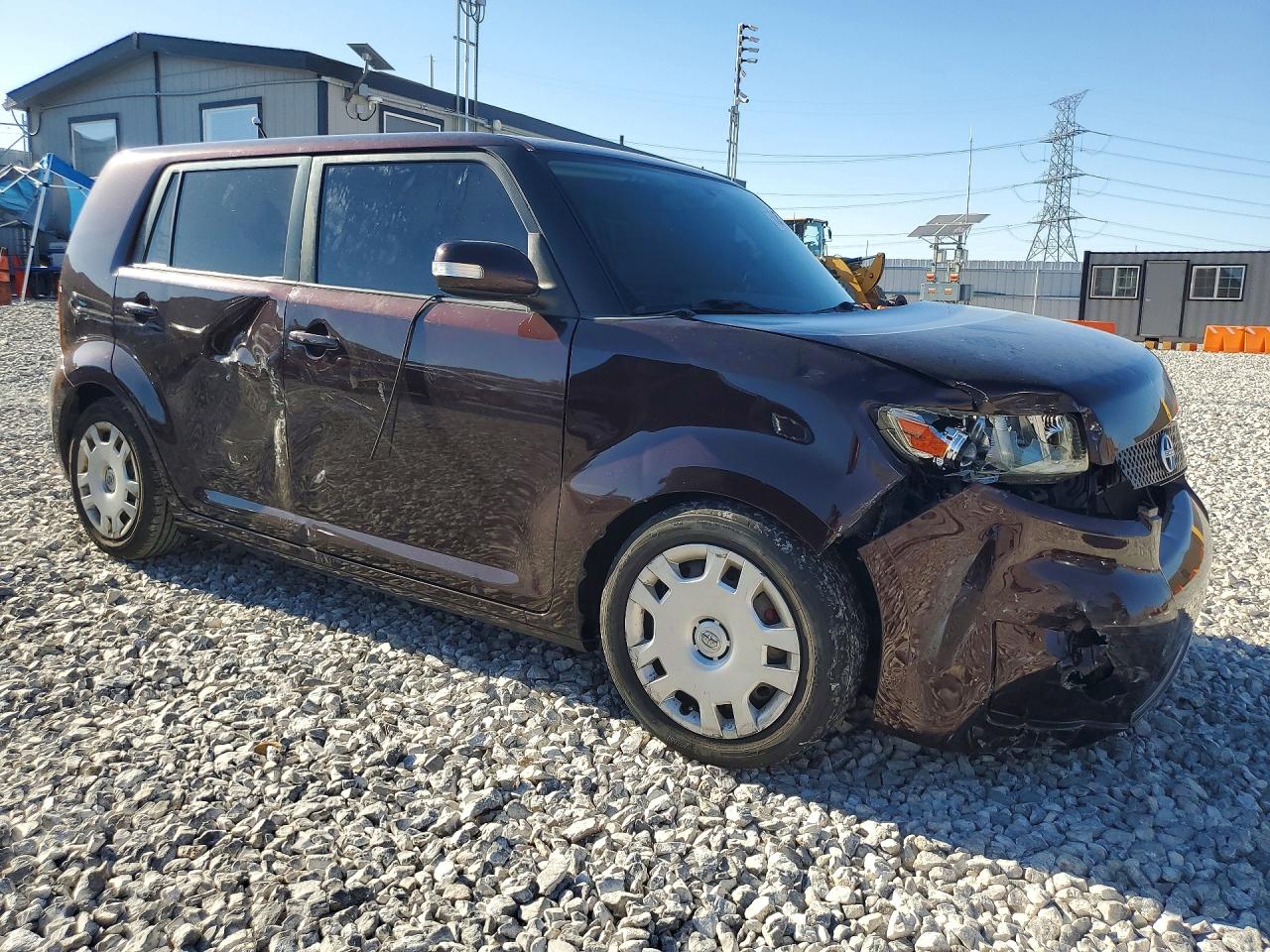 2009 Toyota Scion Xb Burgundy vin: JTLKE50EX91088618