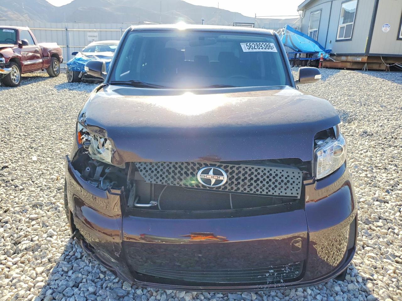 2009 Toyota Scion Xb Burgundy vin: JTLKE50EX91088618