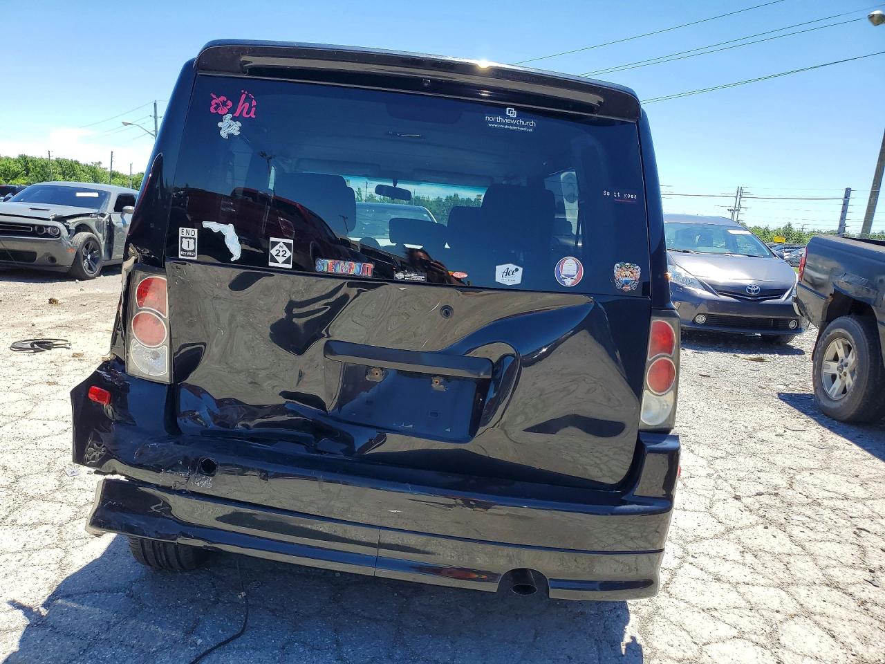 2005 Toyota Scion Xb Black vin: JTLKT324054008749