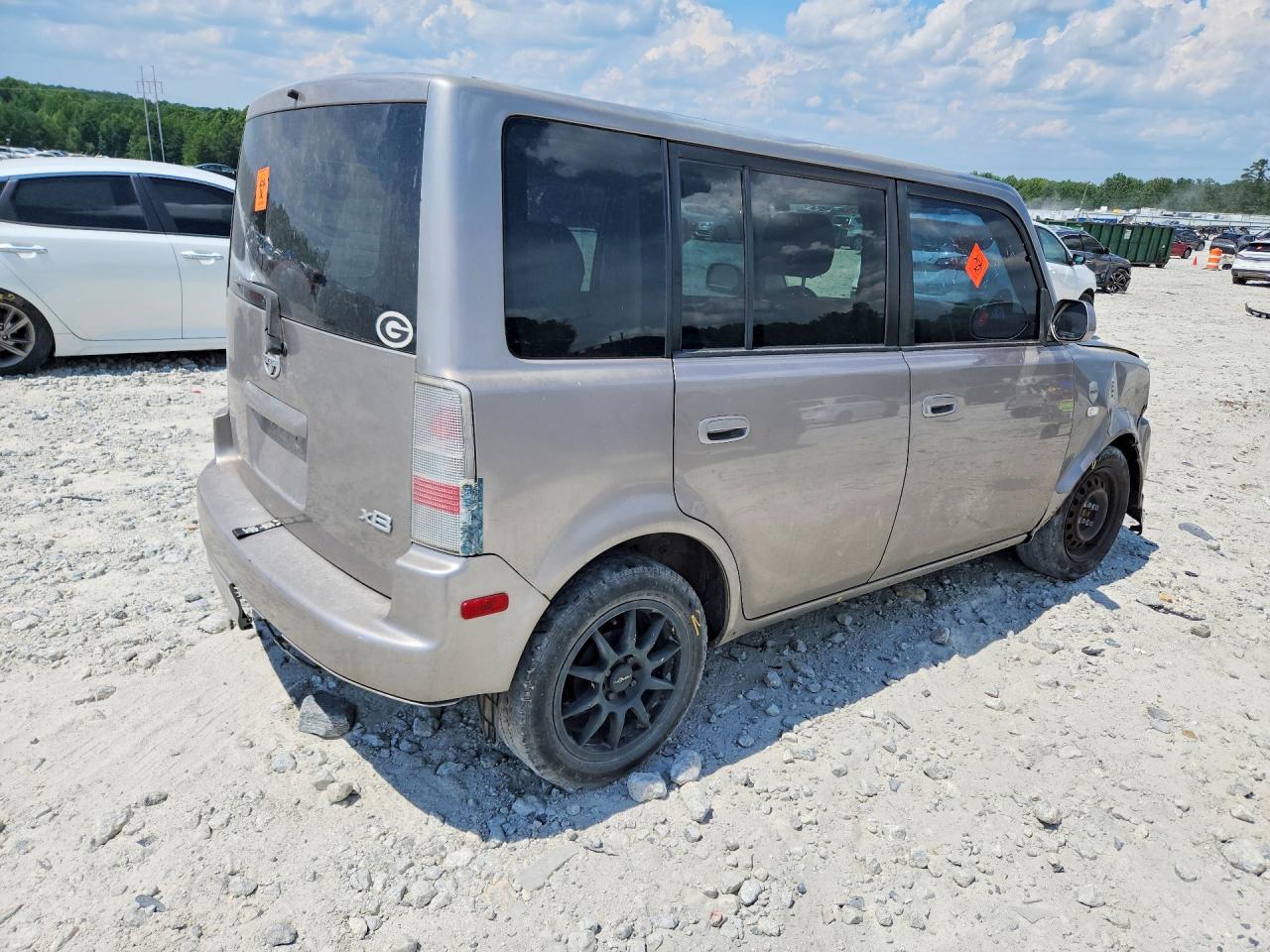 2005 Toyota Scion Xb Gray vin: JTLKT324250204957