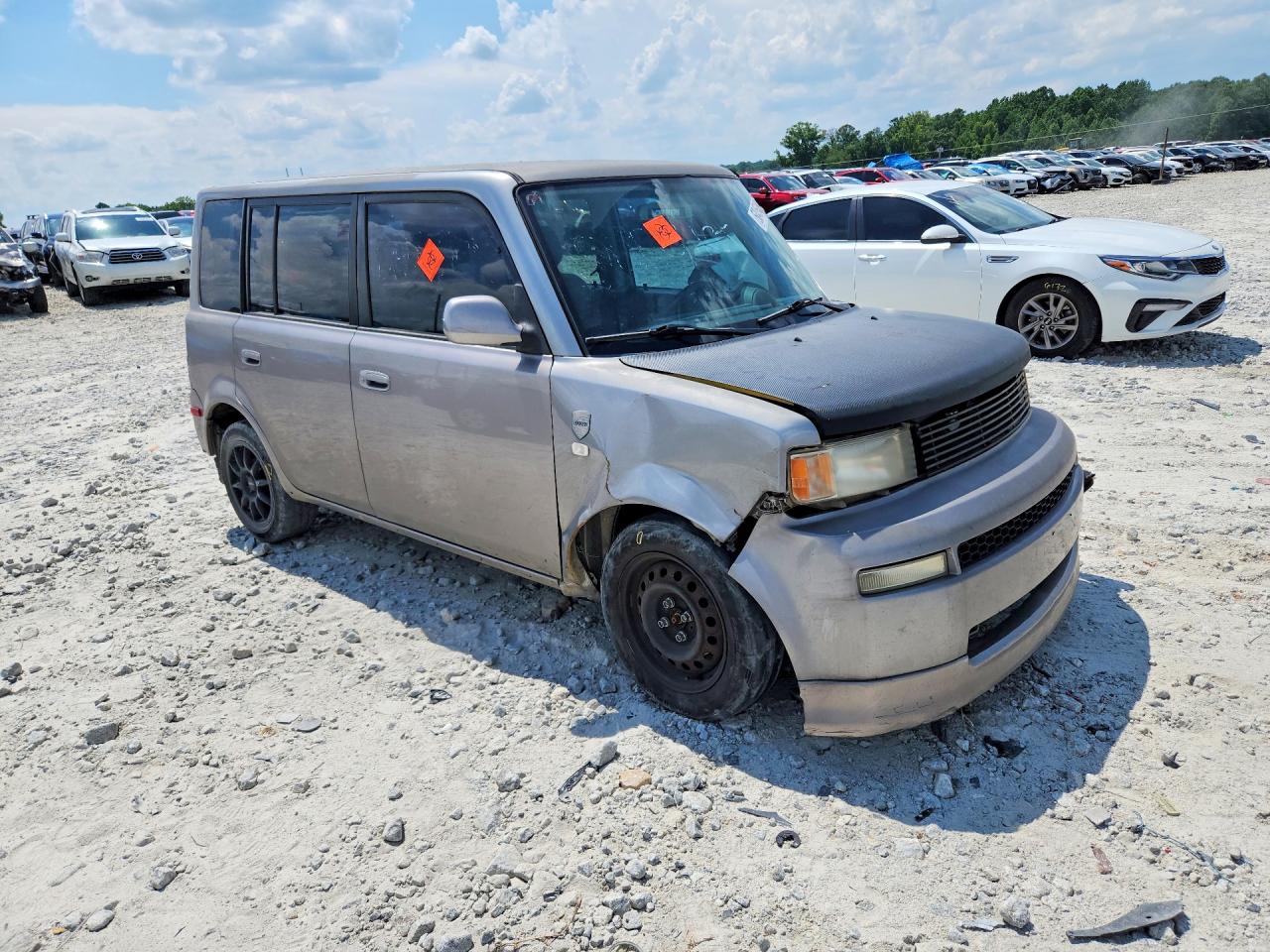 2005 Toyota Scion Xb Gray vin: JTLKT324250204957