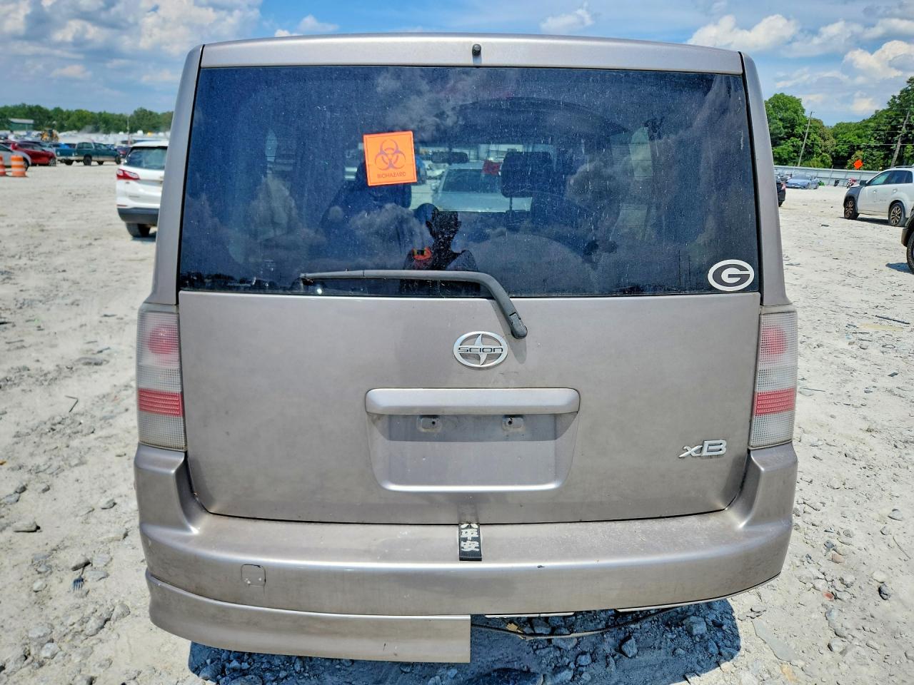 2005 Toyota Scion Xb Gray vin: JTLKT324250204957