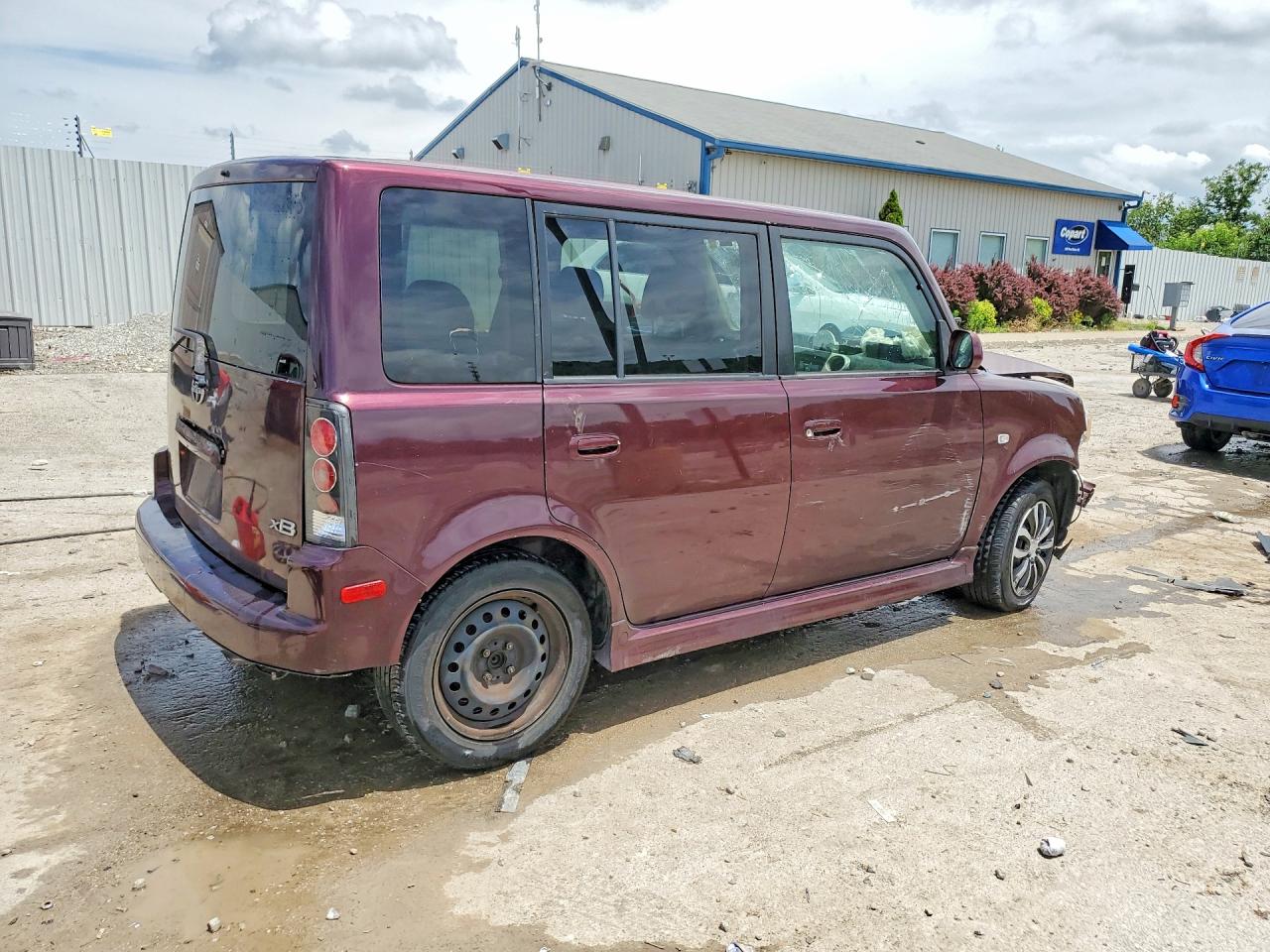 2005 Toyota Scion Xb Темно-бордовый vin: JTLKT324250218180