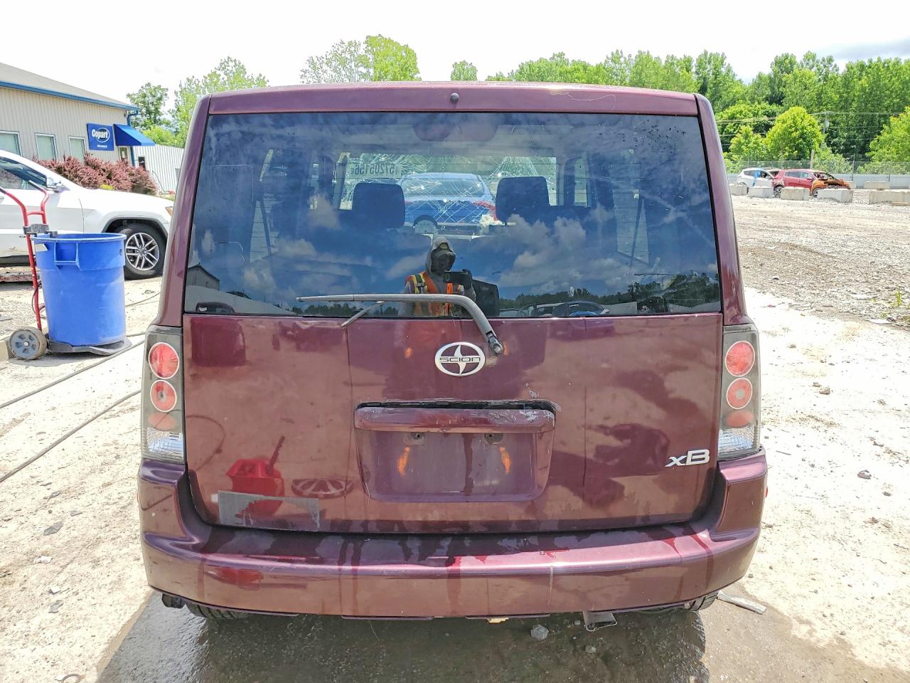 2005 Toyota Scion Xb Темно-бордовый vin: JTLKT324250218180