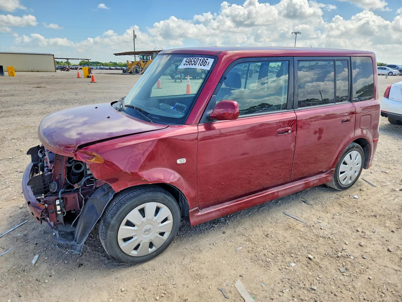 2006 Toyota Scion Xb Maroon vin: JTLKT324464097646
