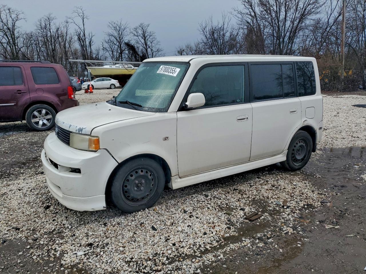 2006 Toyota Scion Xb White vin: JTLKT324664055446