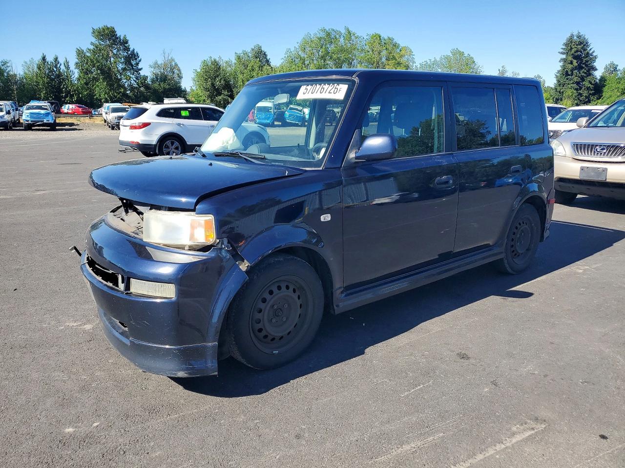 2005 Toyota Scion Xb Black vin: JTLKT324850207314