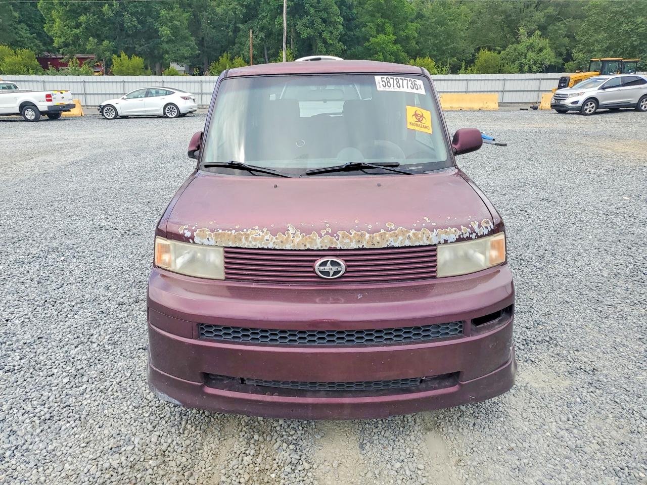 2006 Toyota Scion Xb Burgundy vin: JTLKT324864049230