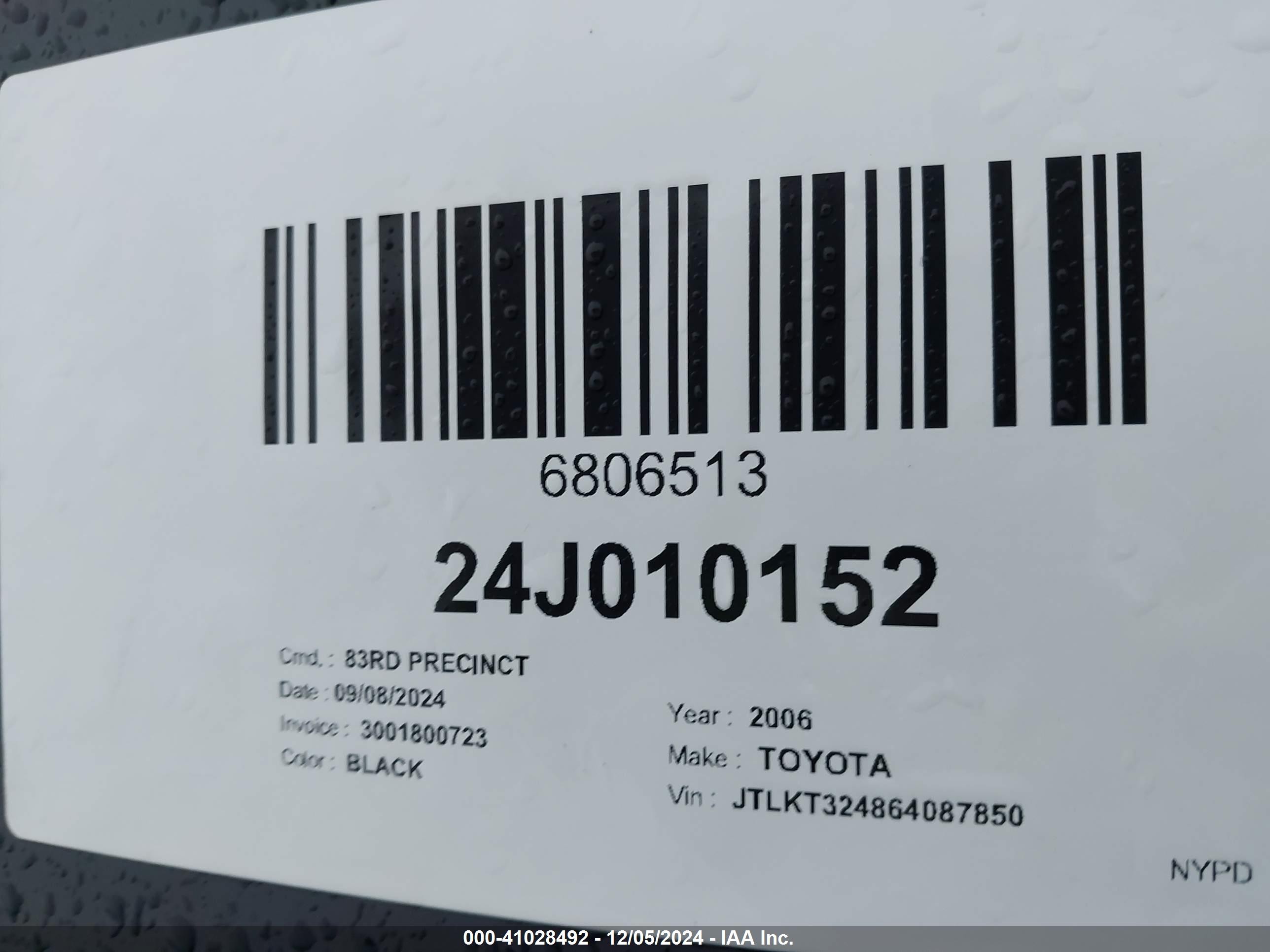 2006 Scion Xb   Brown vin: JTLKT324864087850