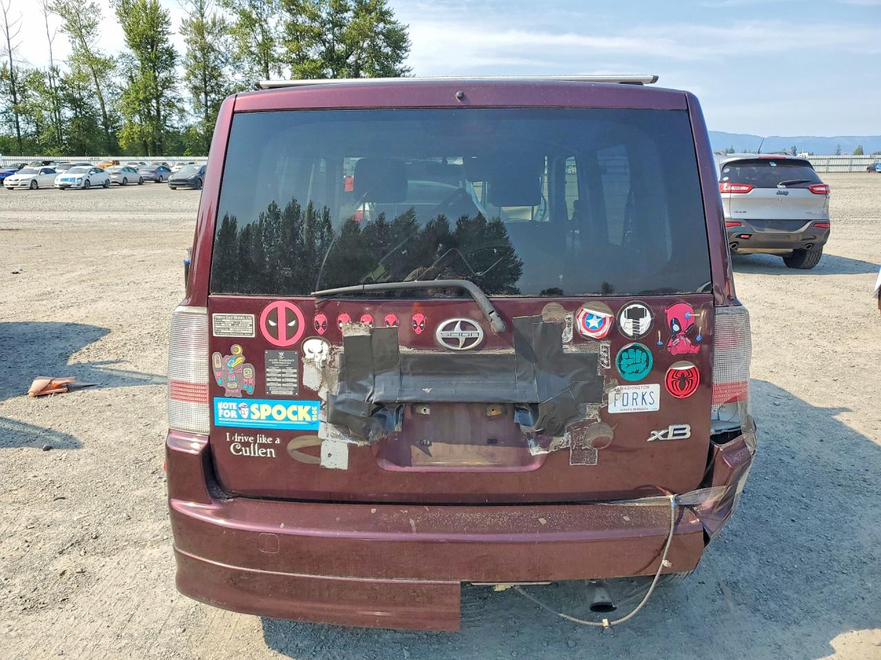 2005 Toyota Scion Xb Фиолетовый vin: JTLKT324950210643