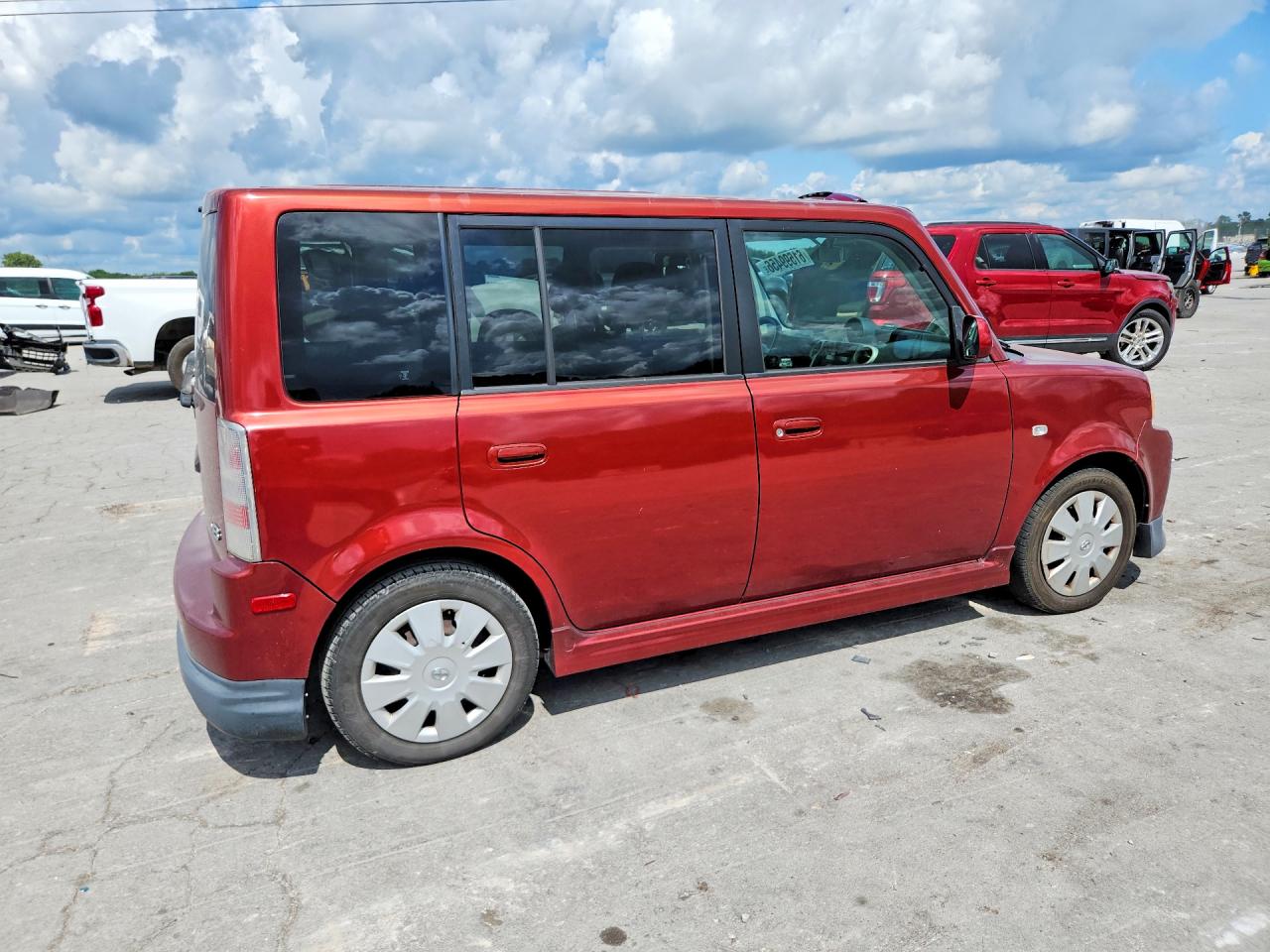 2006 Toyota Scion Xb Burgundy vin: JTLKT324964090269