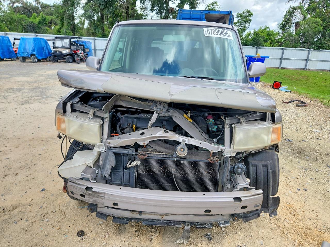 2005 Toyota Scion Xb Silver vin: JTLKT324X50205192