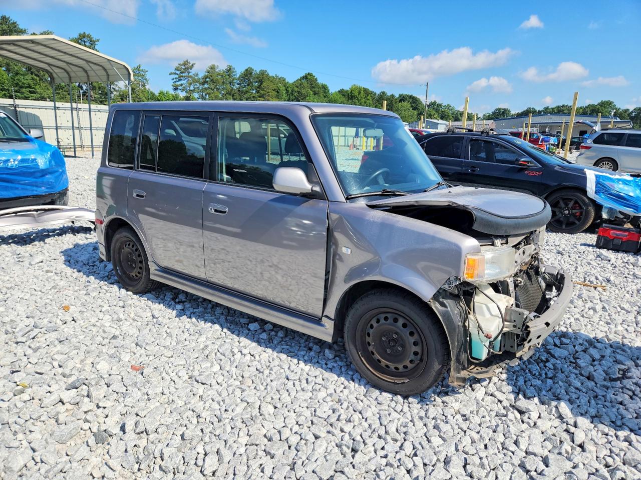 2006 Toyota Scion Xb Silver vin: JTLKT324X64064201