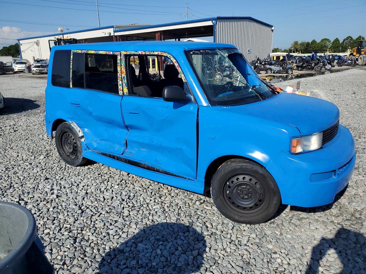 2006 Toyota Scion Xb Blue vin: JTLKT324X64080186