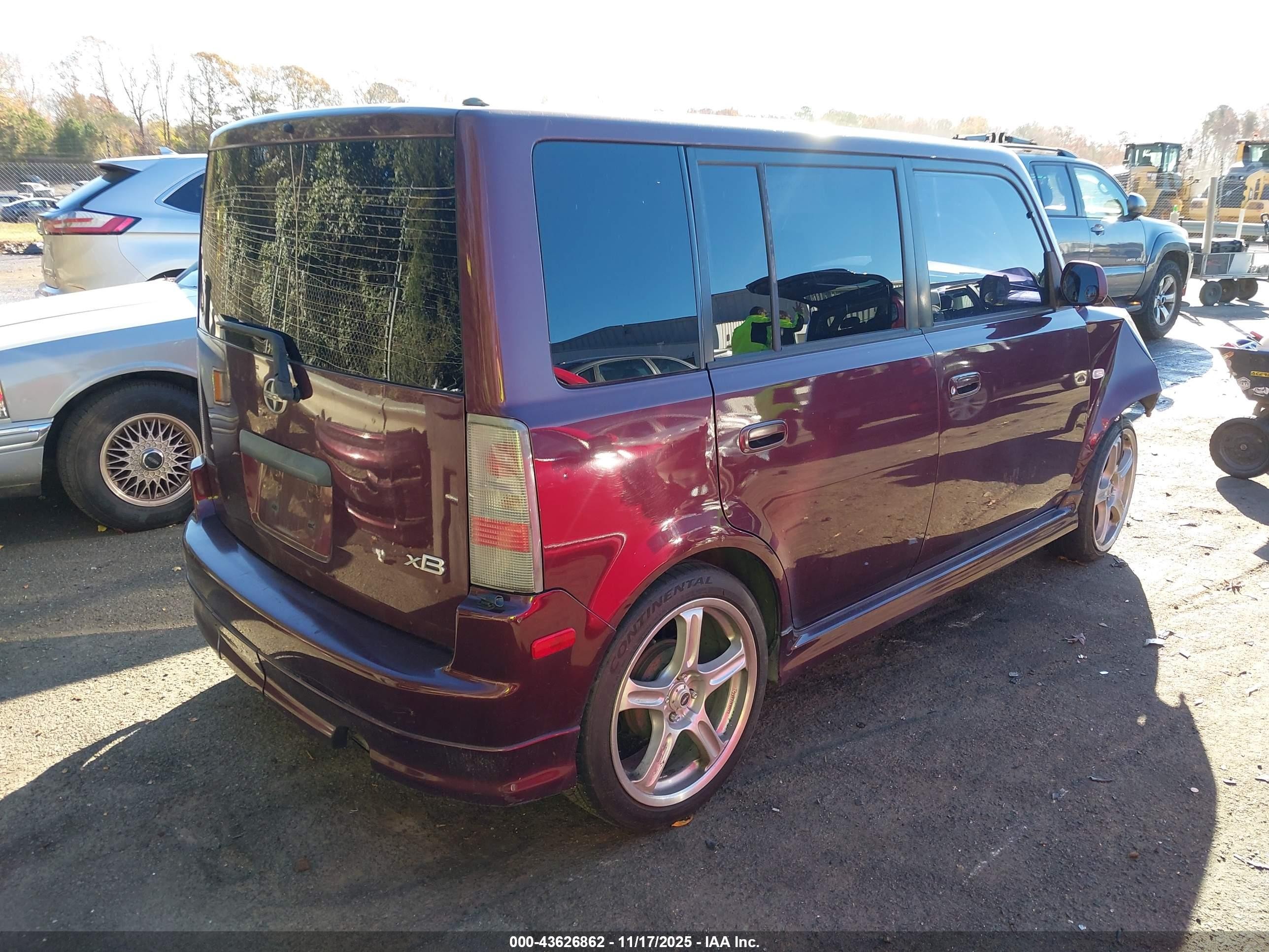2004 Scion Xb   Purple vin: JTLKT334340147651