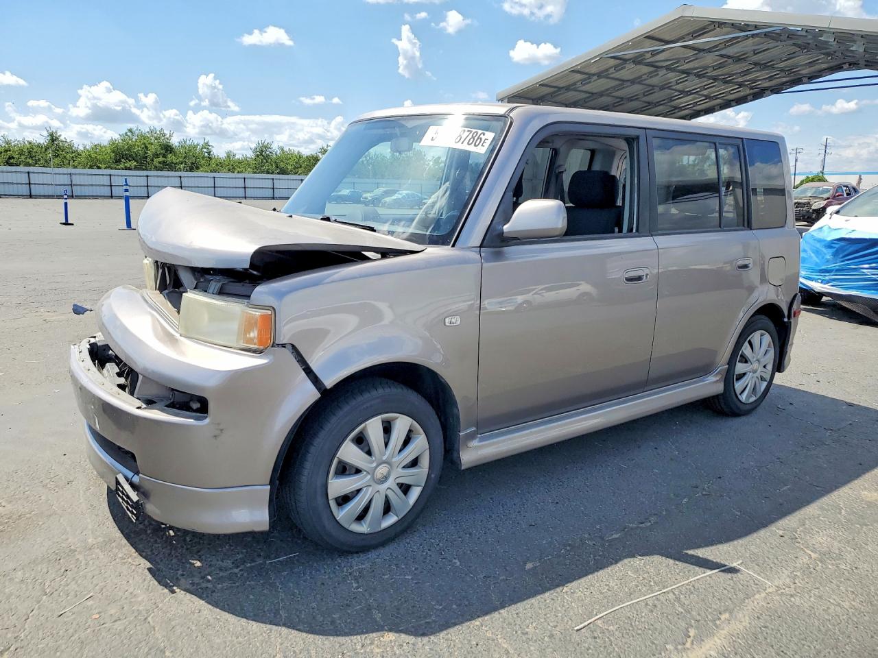 2005 Toyota Scion Xb Charcoal vin: JTLKT334350218851