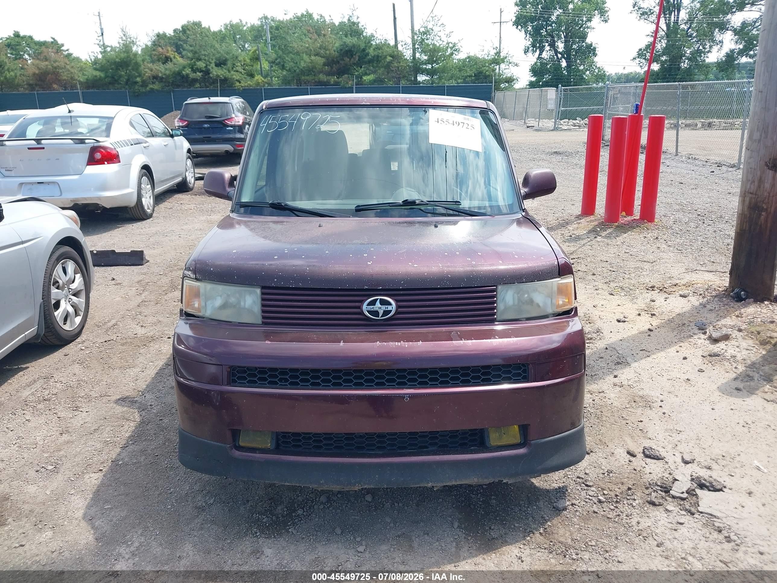 2005 Scion Xb Maroon vin: JTLKT334354001261
