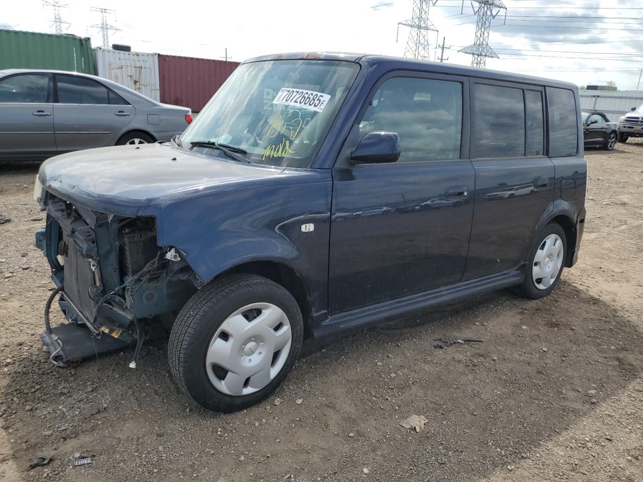 2005 Toyota Scion Xb Black vin: JTLKT334354003978