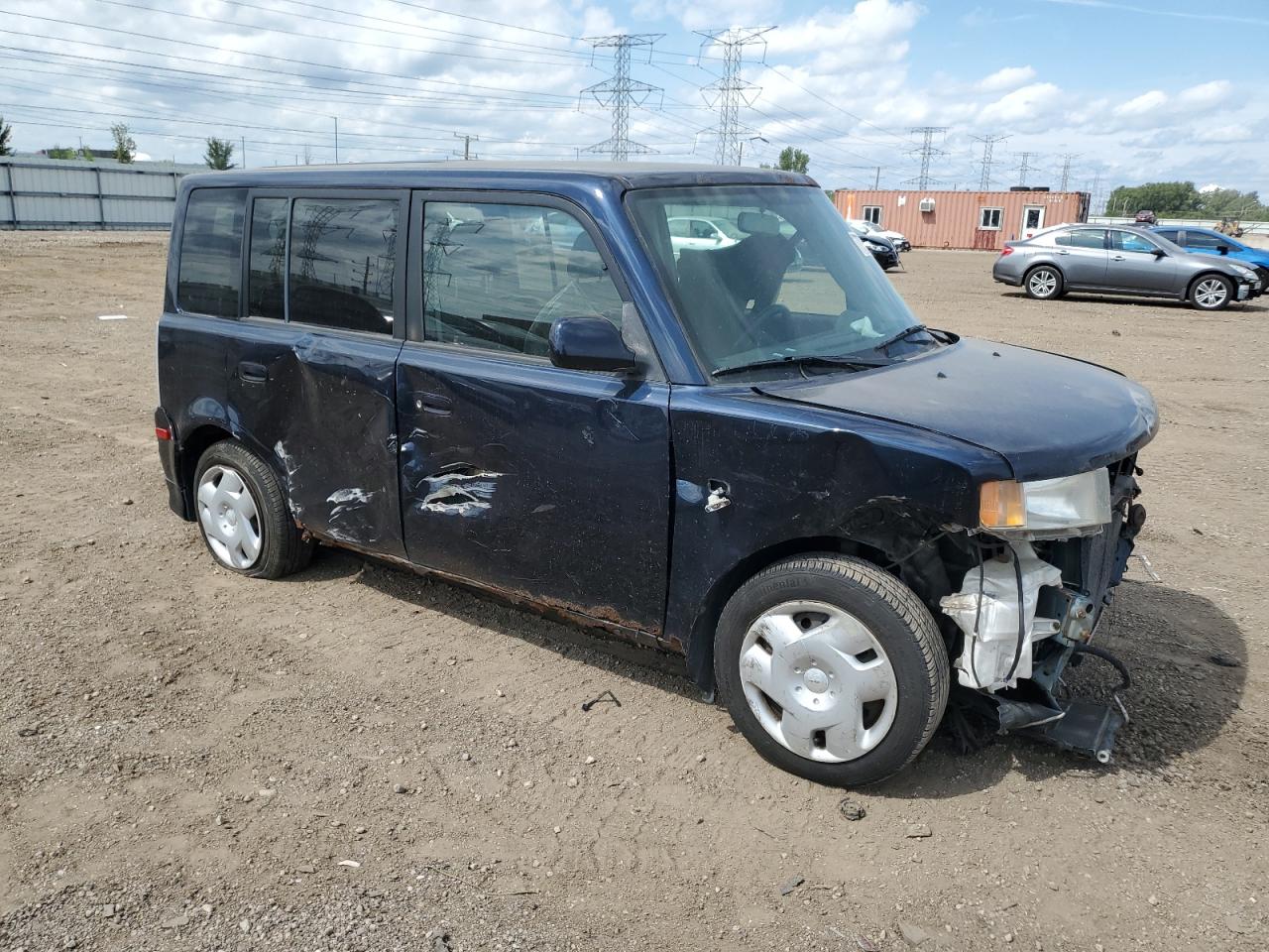 2005 Toyota Scion Xb Black vin: JTLKT334354003978