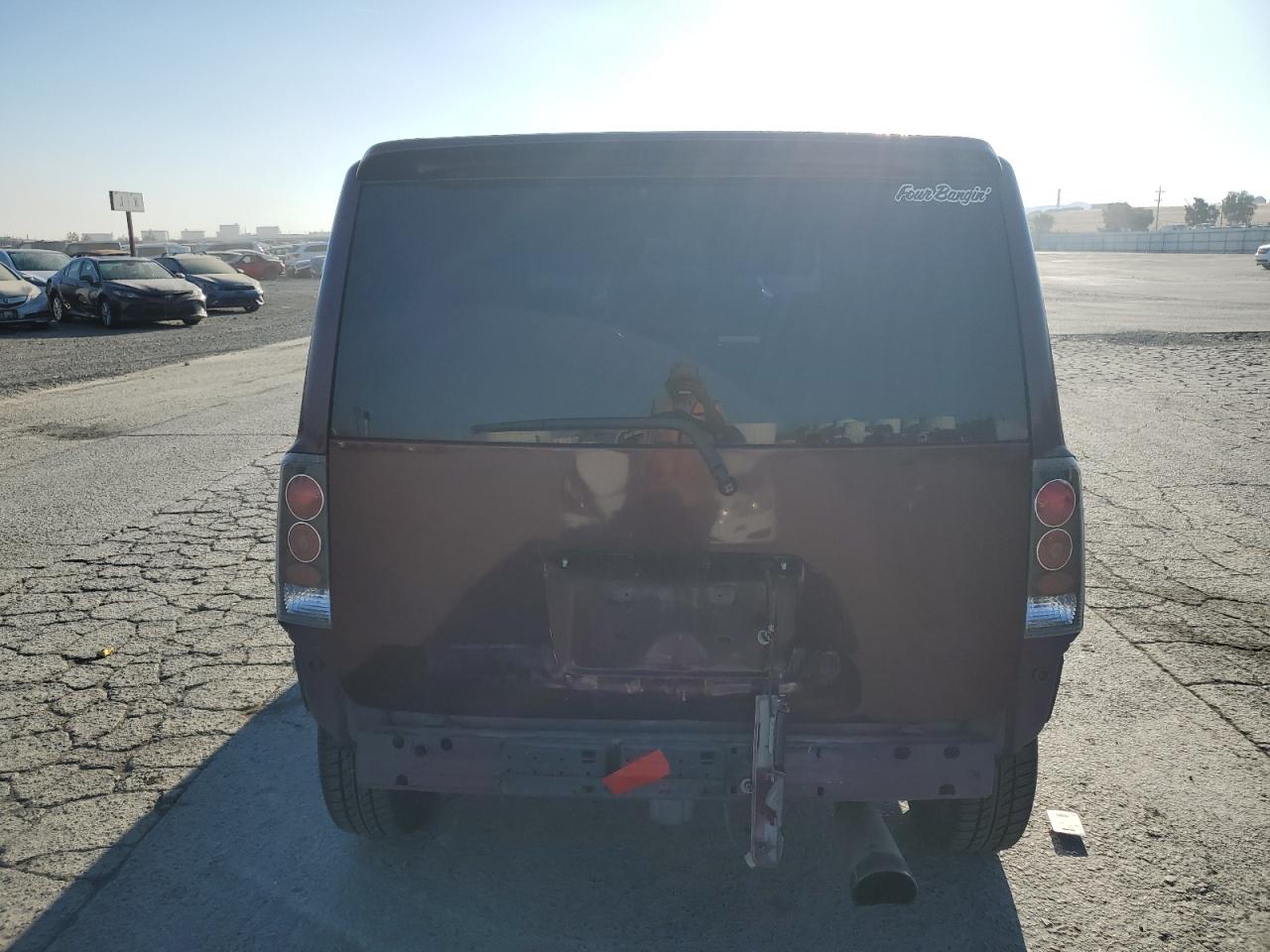 2004 Toyota Scion Xb Burgundy vin: JTLKT334440135511