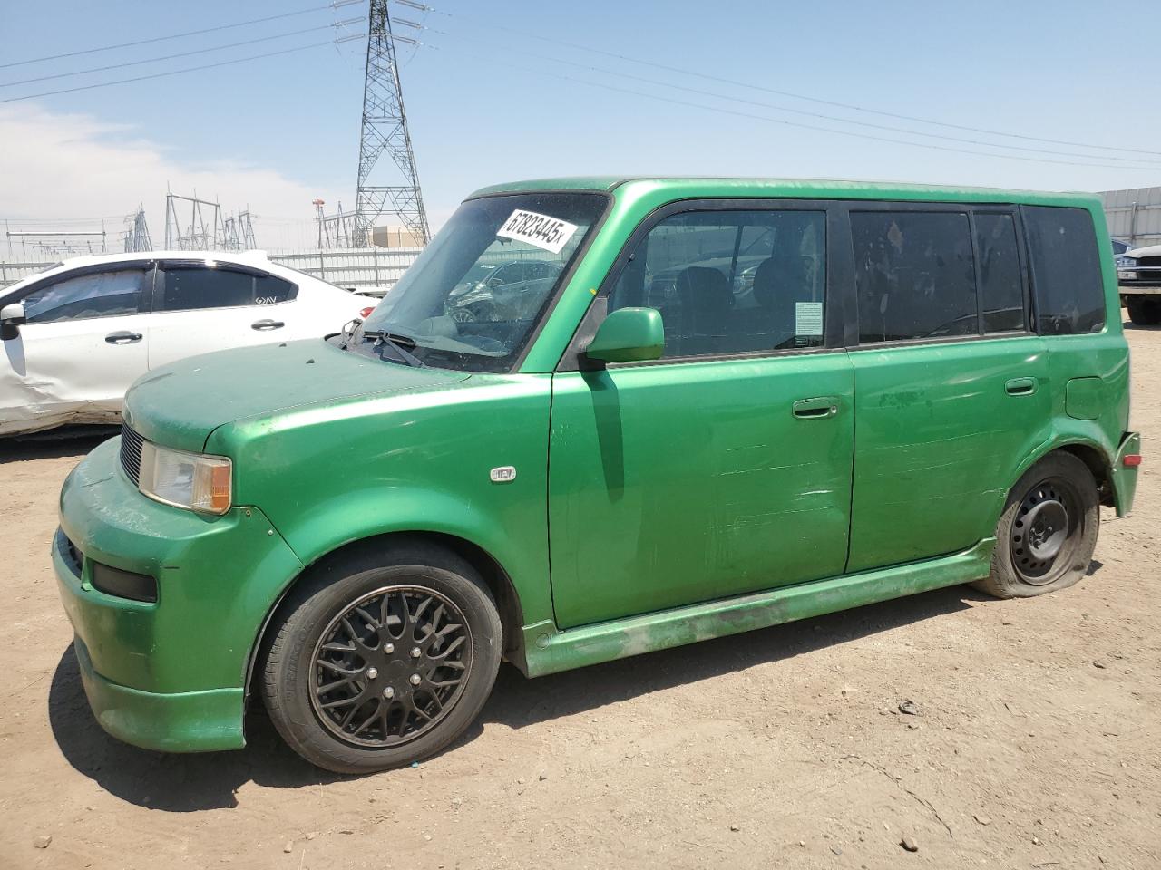 2006 Toyota Scion Xb Green vin: JTLKT334664070625