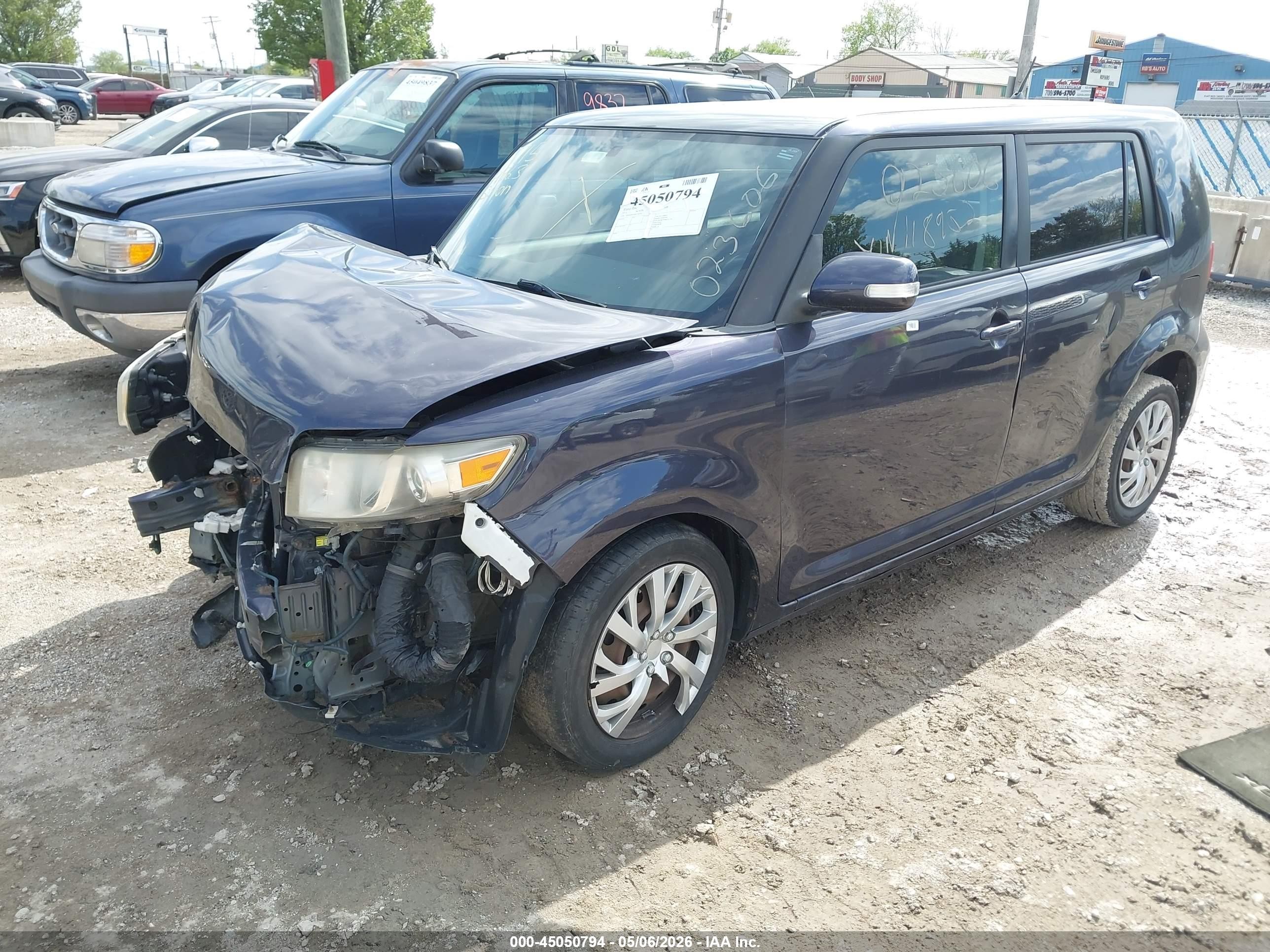 2011 Toyota Scion Xb Синий vin: JTLZE4FE1B1118952
