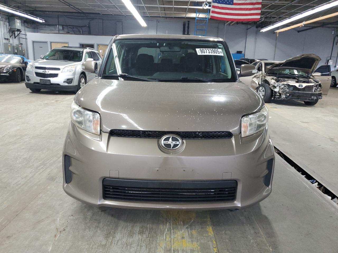 2011 Toyota Scion Xb Brown vin: JTLZE4FE1B1129563
