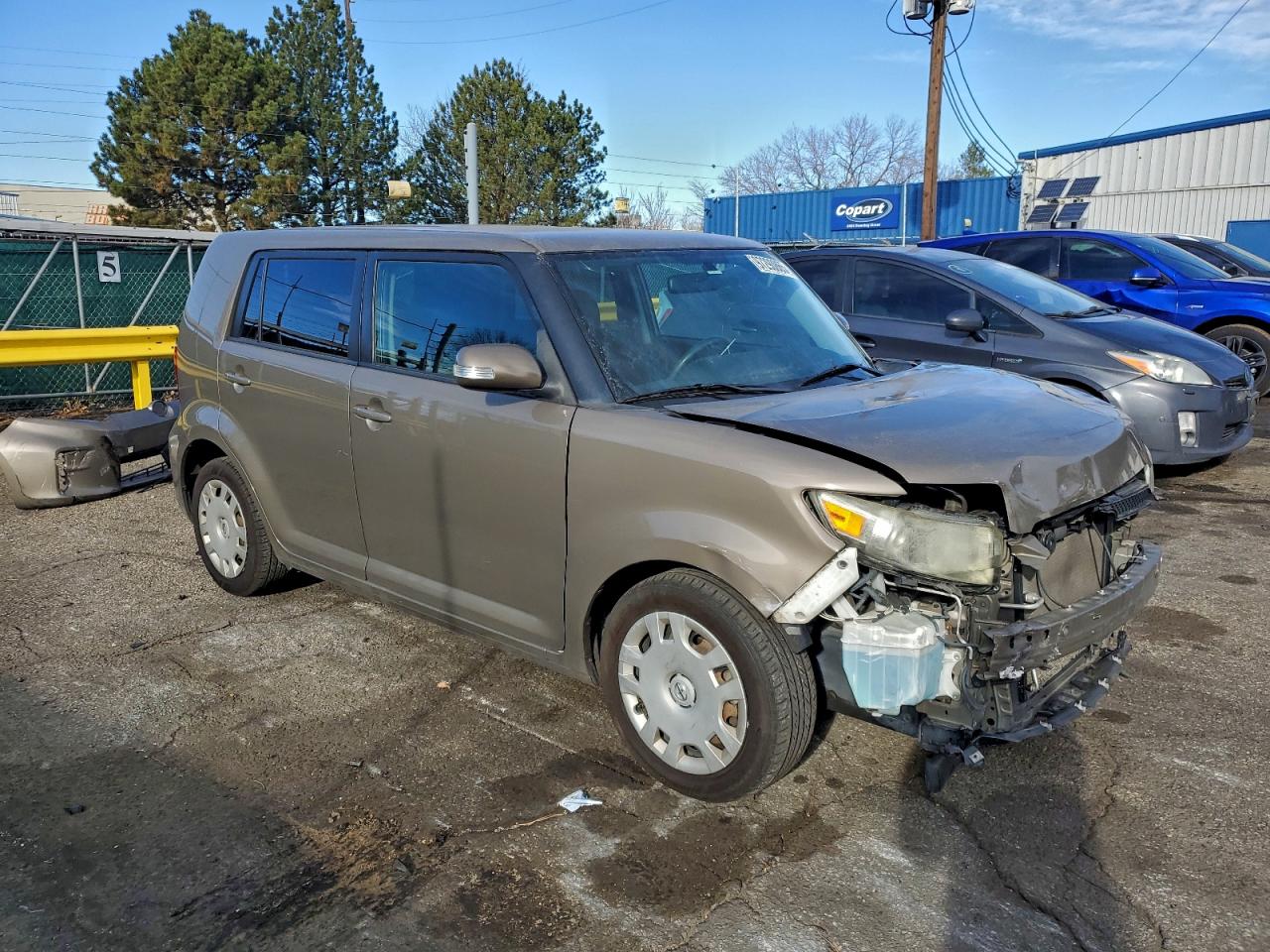 2014 Toyota Scion Xb Gray vin: JTLZE4FE1EJ052648
