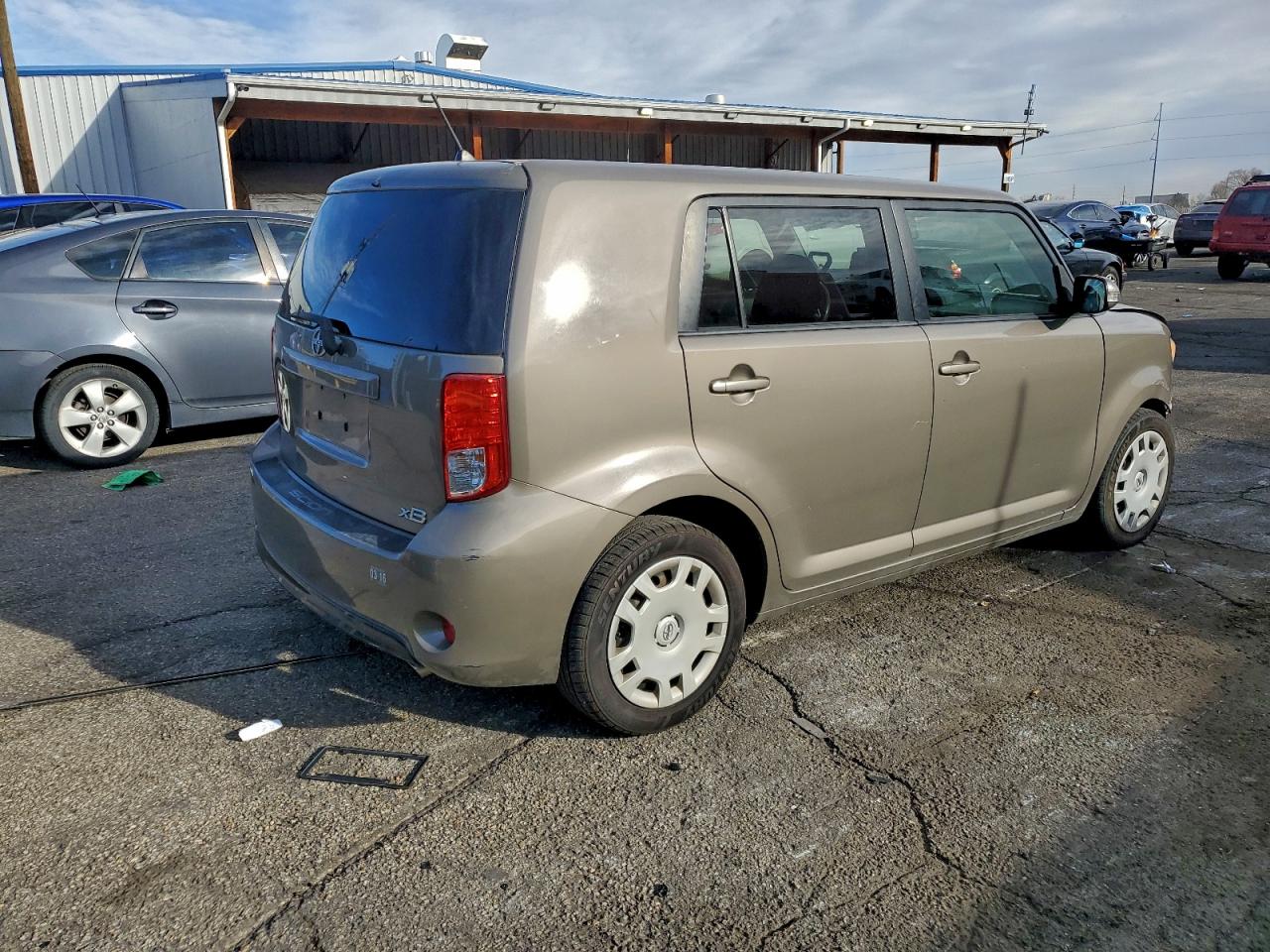 2014 Toyota Scion Xb Gray vin: JTLZE4FE1EJ052648