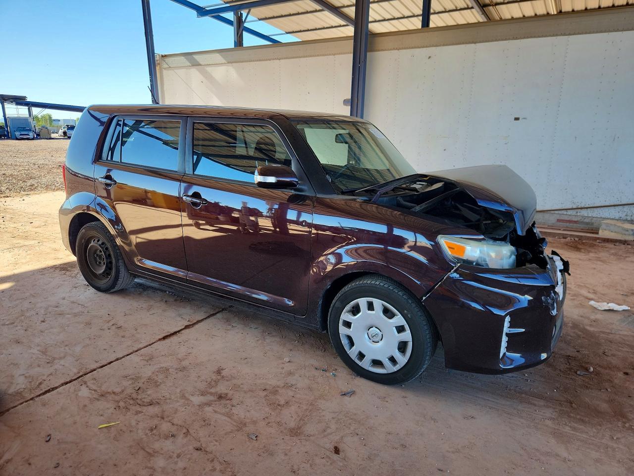 2015 Toyota Scion Xb Maroon vin: JTLZE4FE1FJ070939