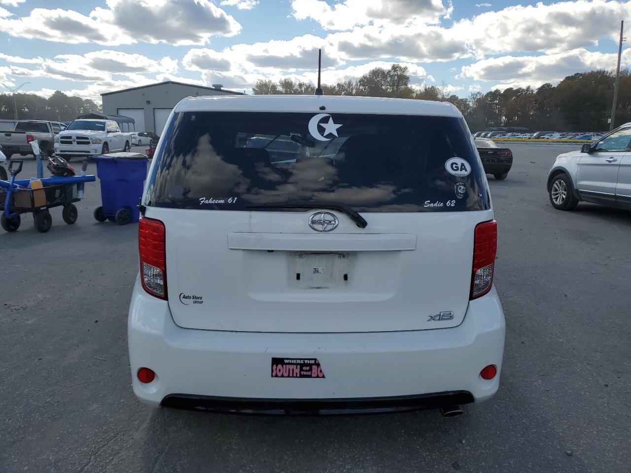 2015 Toyota Scion Xb White vin: JTLZE4FE1FJ073632