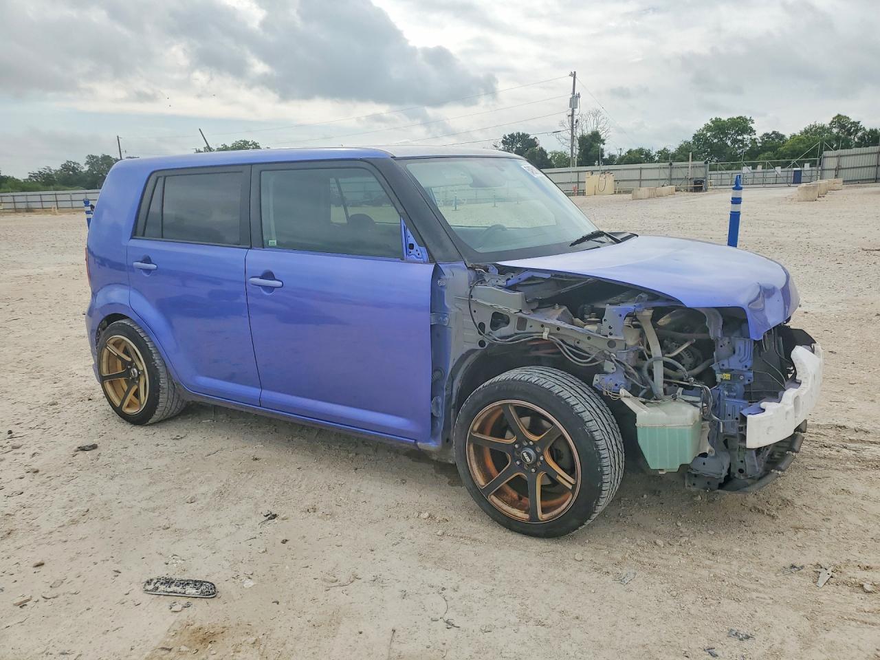 2010 Toyota Scion Xb Blue vin: JTLZE4FE2A1114438
