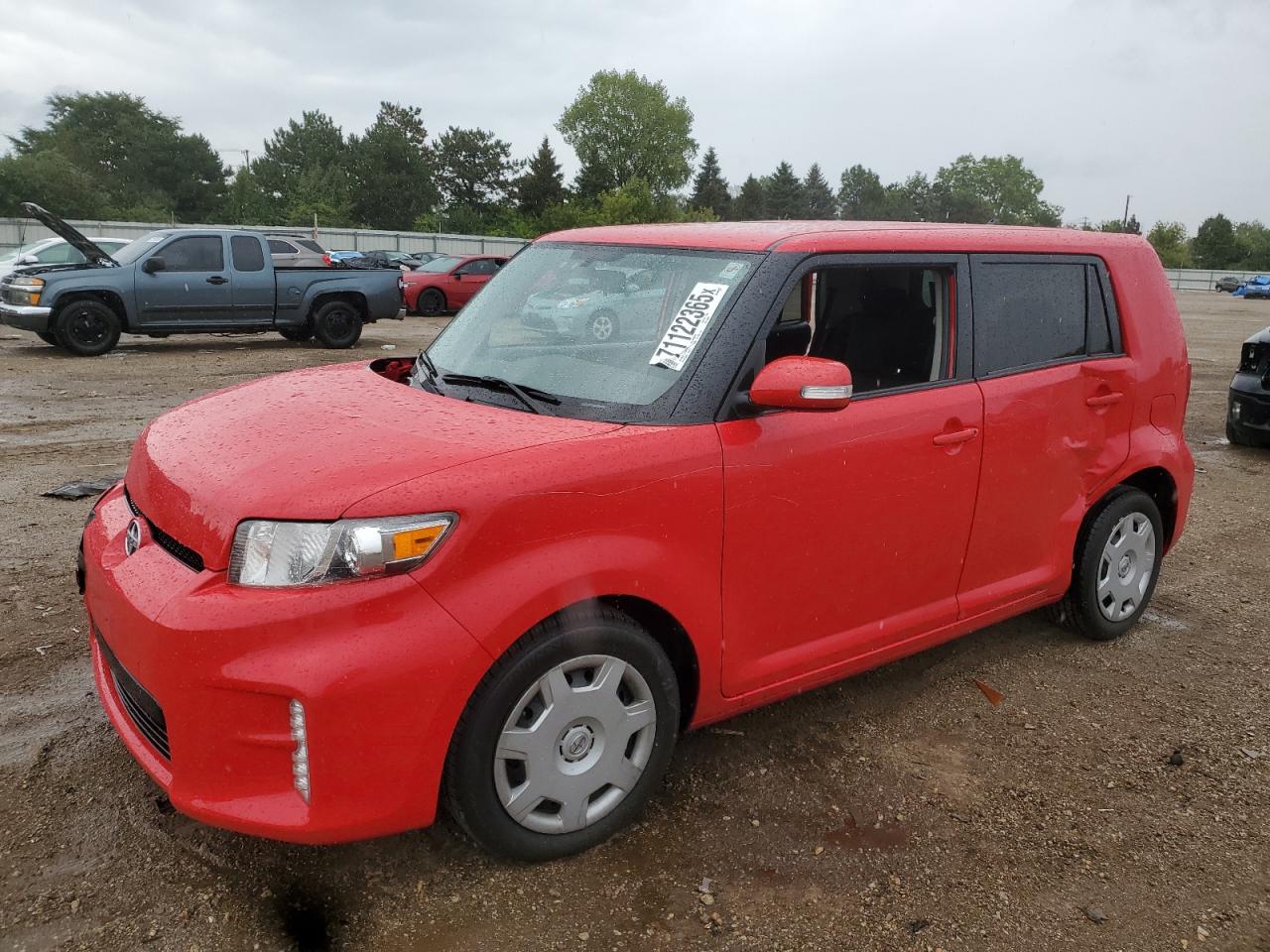 2014 Toyota Scion Xb Red vin: JTLZE4FE2EJ056577