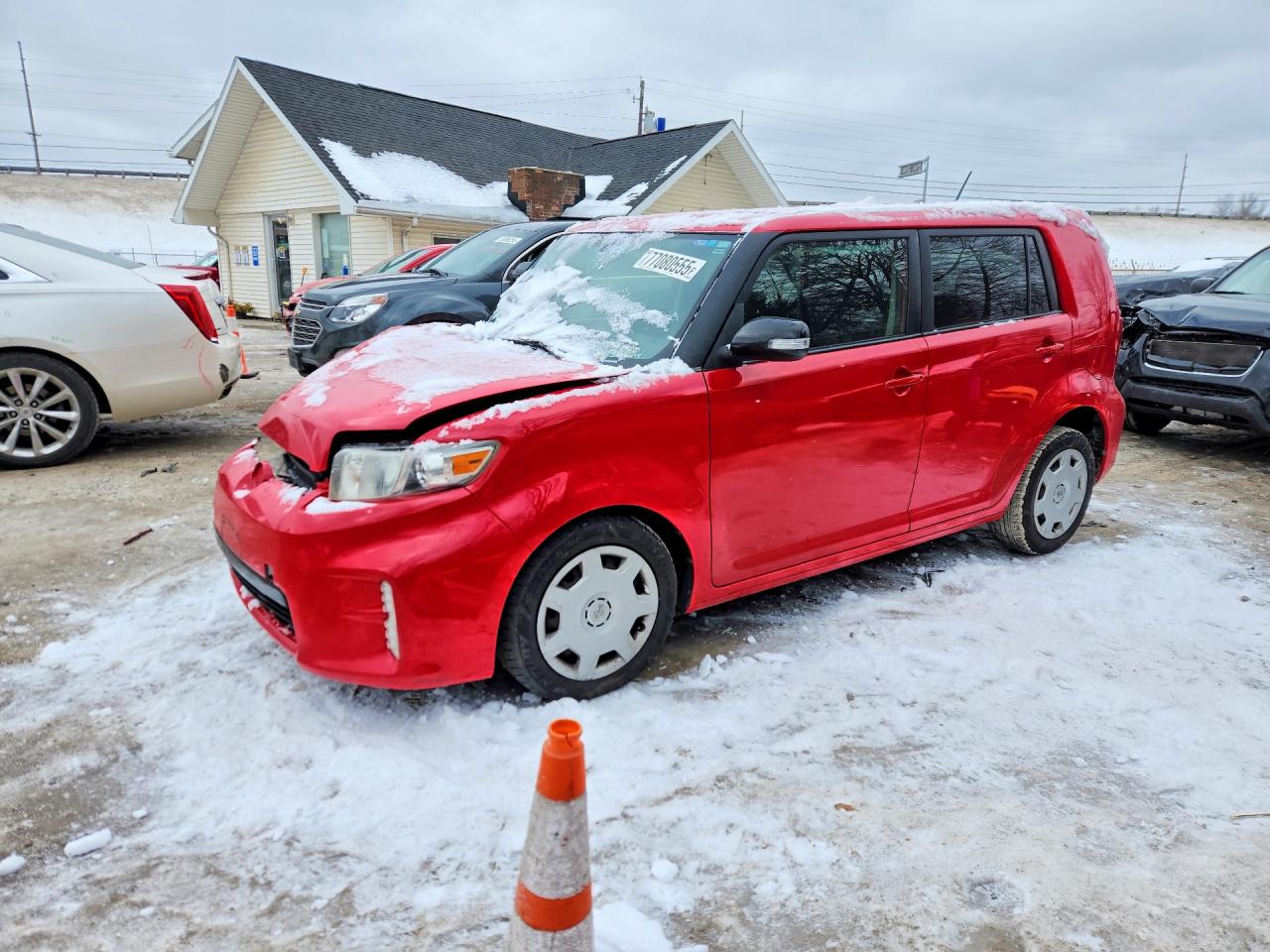 2014 Toyota Scion Xb Red vin: JTLZE4FE2EJ056823