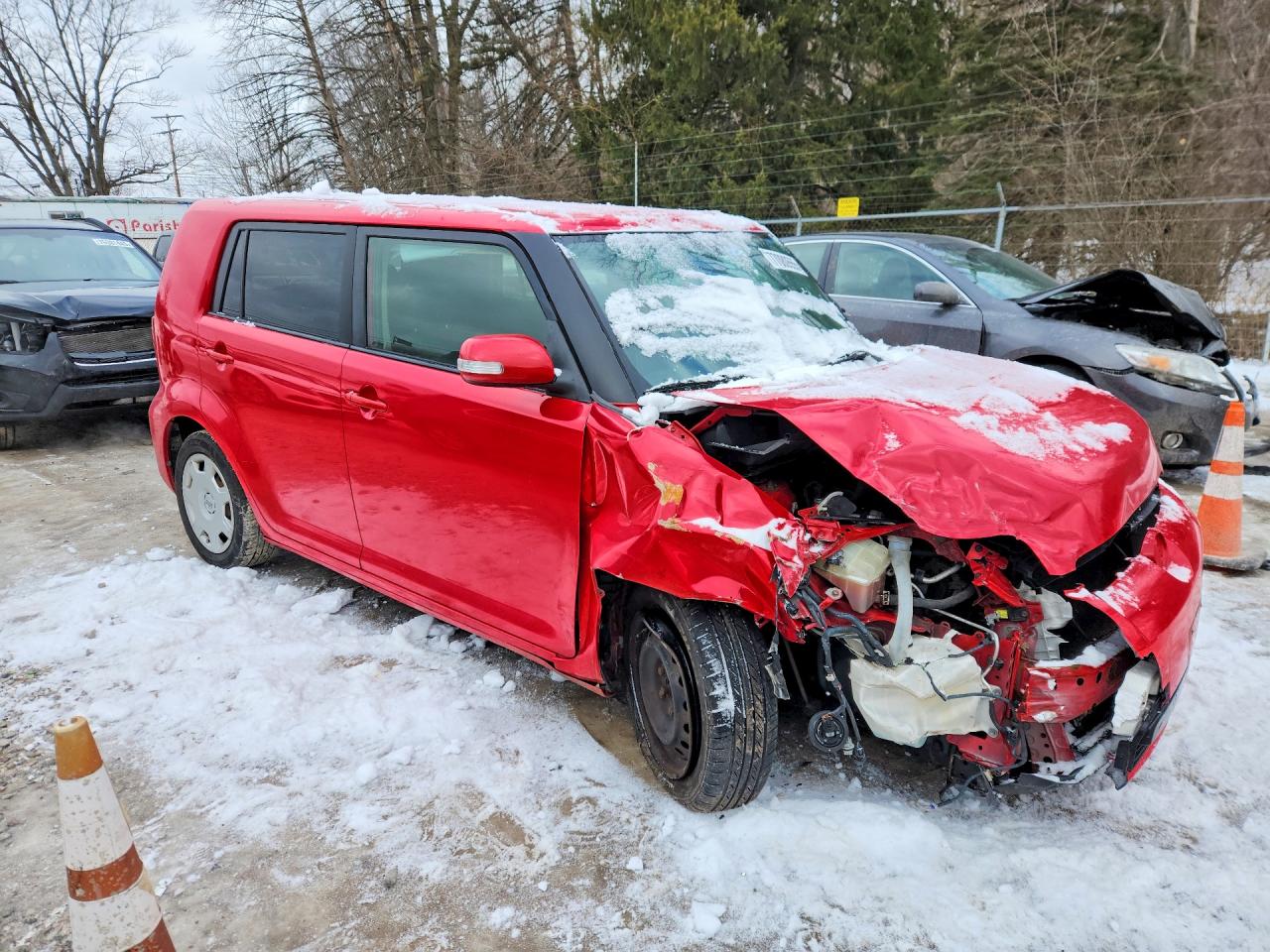 2014 Toyota Scion Xb Красный vin: JTLZE4FE2EJ056823