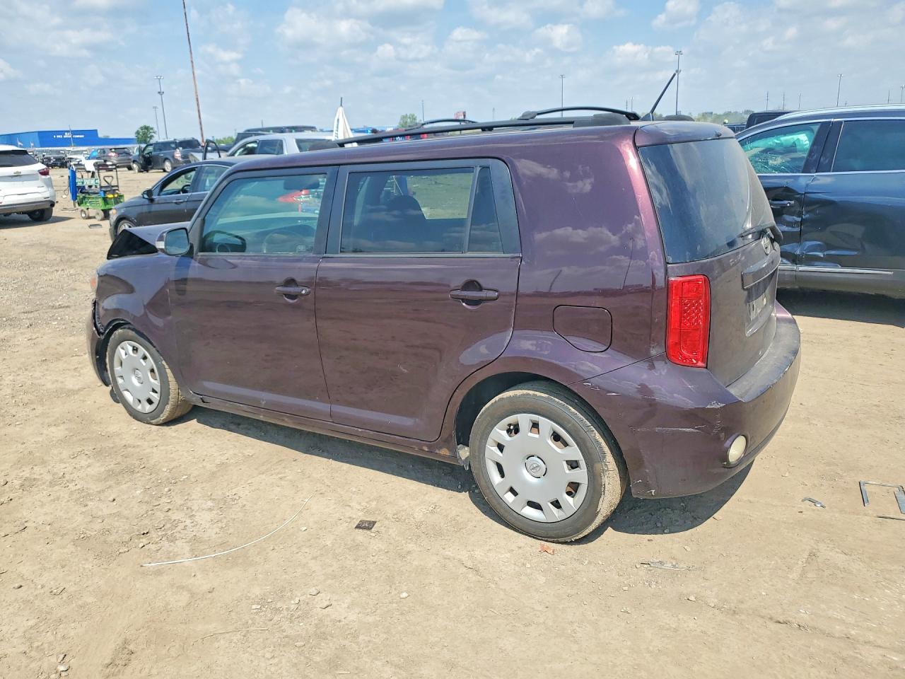 2010 Toyota Scion Xb Burgundy vin: JTLZE4FE3A1106218